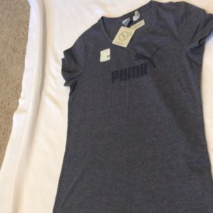 Dark purple Puma workout shirt